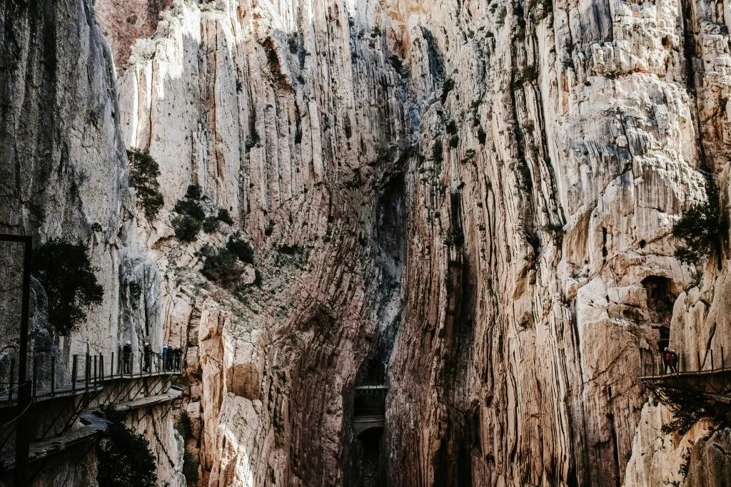 Caminito del Rey: Tour en holandés con guía + Autobús lanzadera