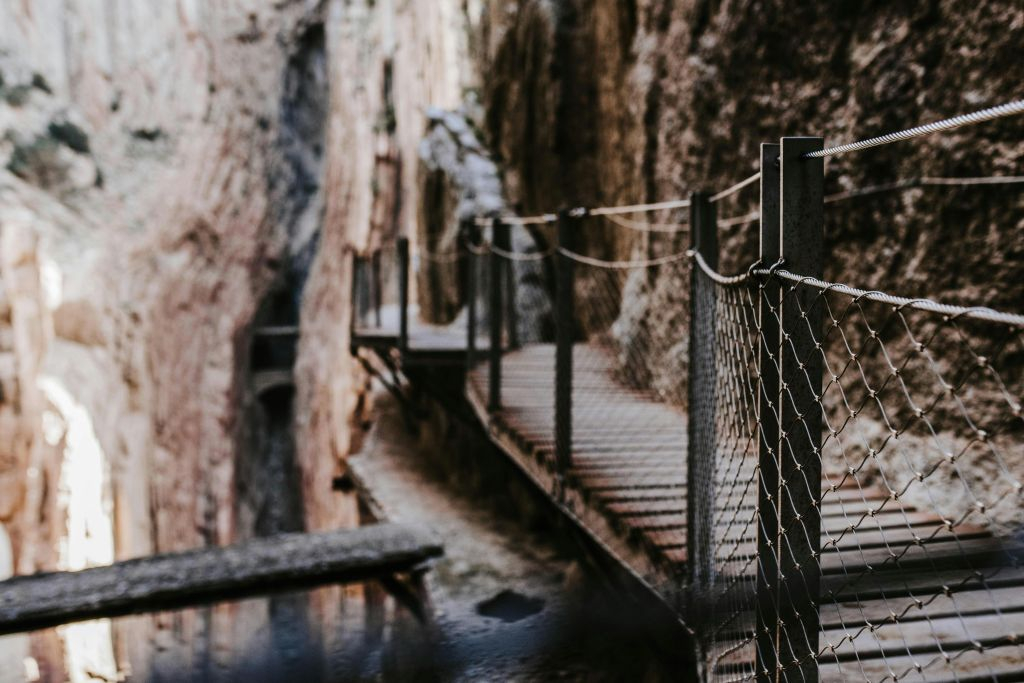 Caminito del Rey: Tour en holandés con guía + Autobús lanzadera