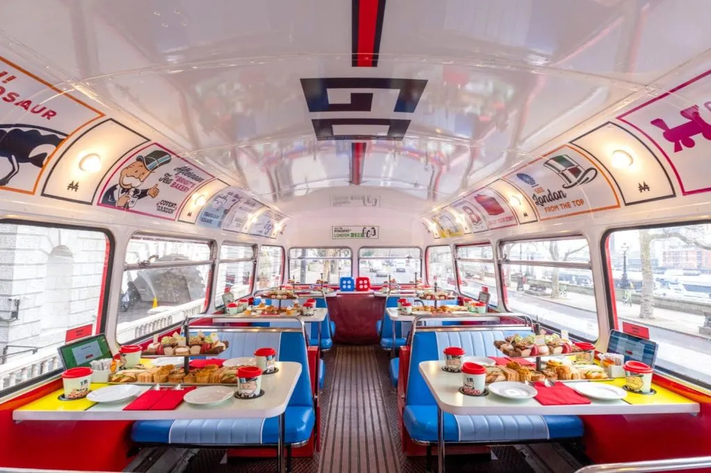 London: MONOPOLY Afternoon Tea Experience