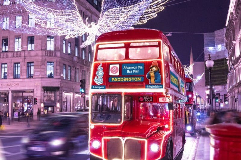 London: Paddington Afternoon Tea Sightseeing Bus Tour