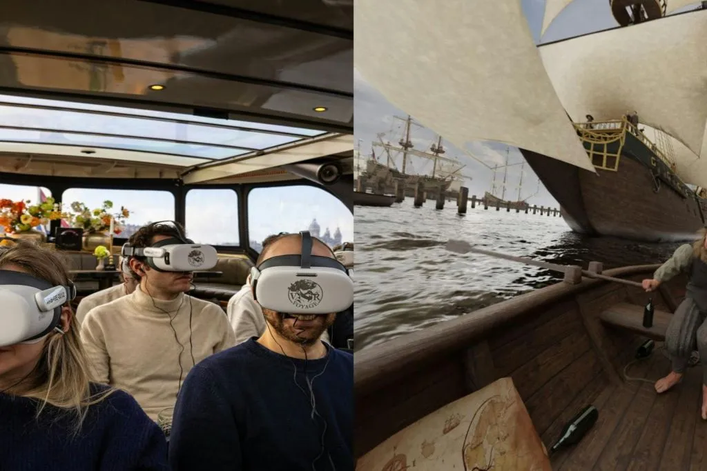 Amsterdam : Croisière de 75 minutes sur les canaux + expérience VR