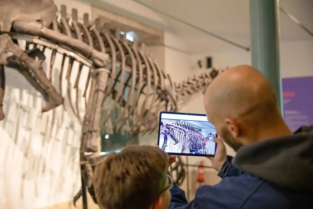 Centro de Congresos Alfandega: Entrada Experiencia Dino