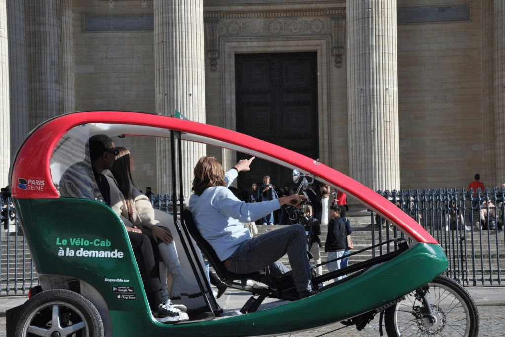 Paris: "Emily in Paris" Private Guided Rickshaw Tour