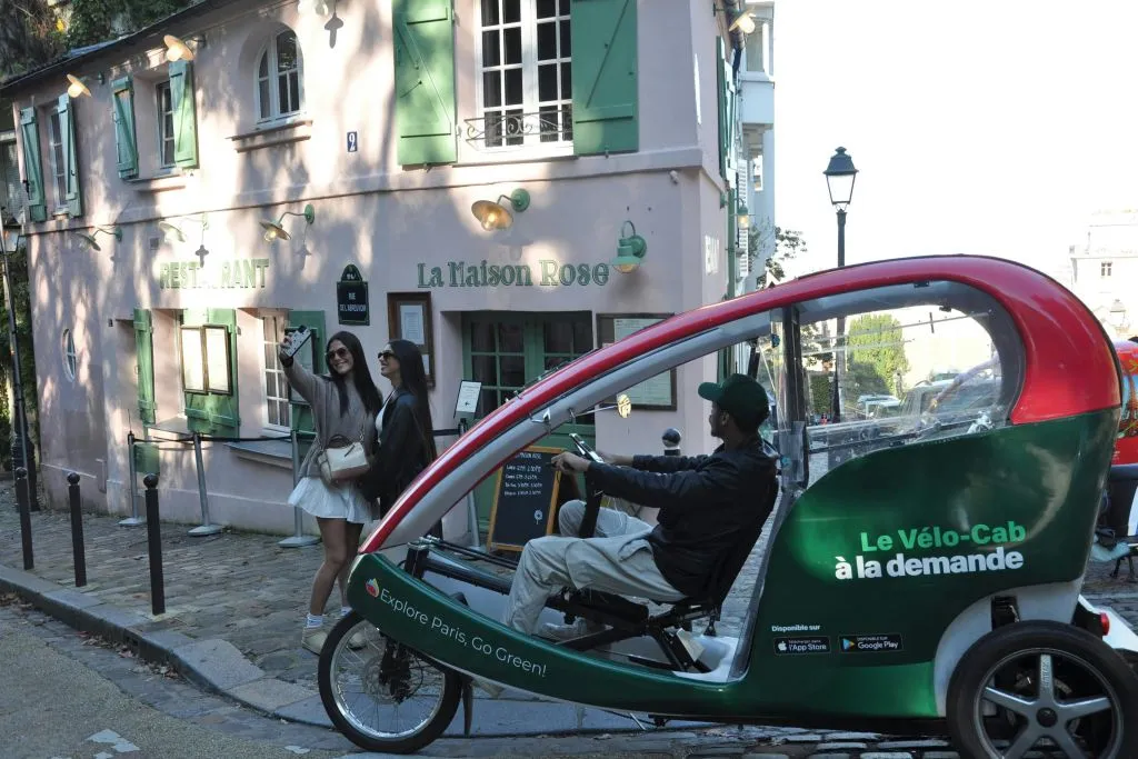 Paris: "Emily in Paris" Private Guided Rickshaw Tour