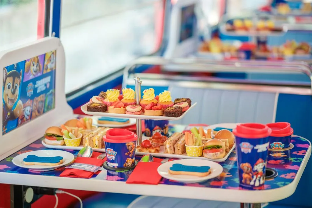 London: PAW Patrol Guided Afternoon Tea Bus Tour