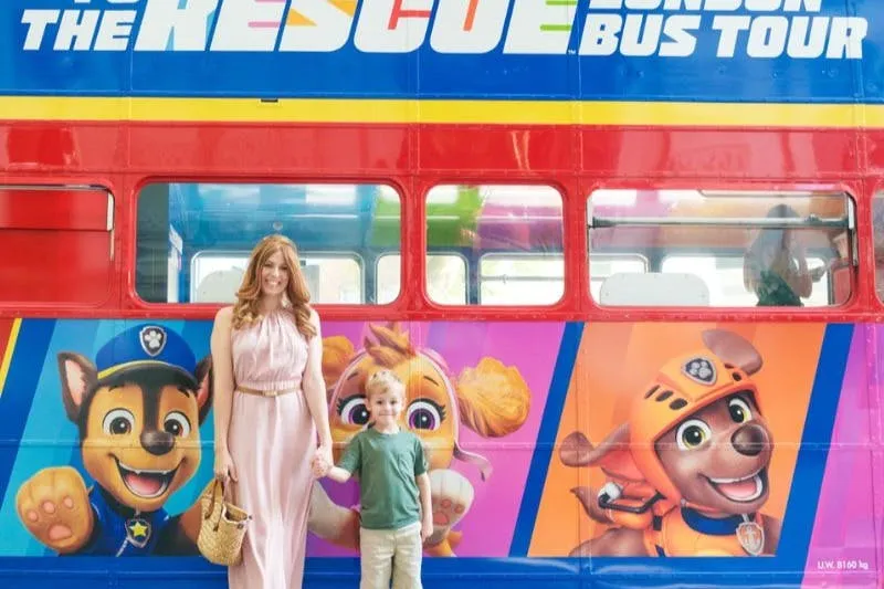 London: PAW Patrol Guided Afternoon Tea Bus Tour