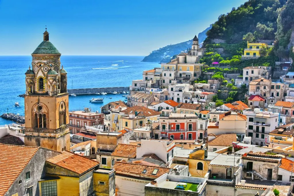 Costiera Amalfitana e Pompei: Tour in giornata da Roma + Degustazione di limoncello