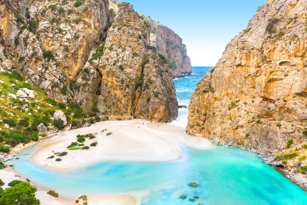Tour autogestito di Maiorca da Palma a Sa Calobra (treno, tram e barca di Sóller)