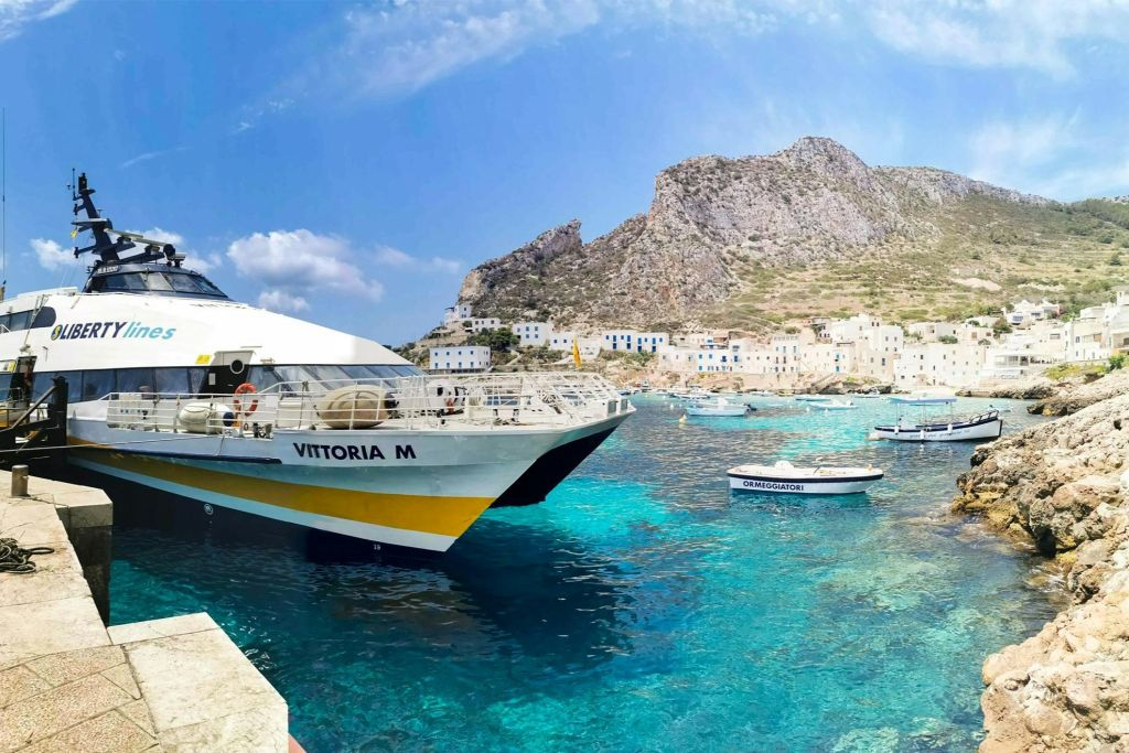 Ilhas da Sicília: Transfer de ida em ferry de Trapani para Pantelleria