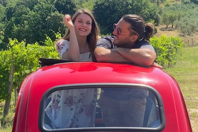 Chianti: Tour privato con Fiat 500 d'epoca + trasferimenti + degustazione di vini