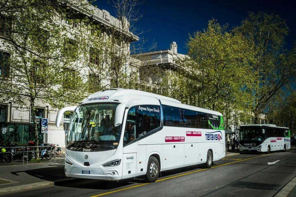 Navetta per l'aeroporto di Bergamo Orio al Serio dal centro di Milano