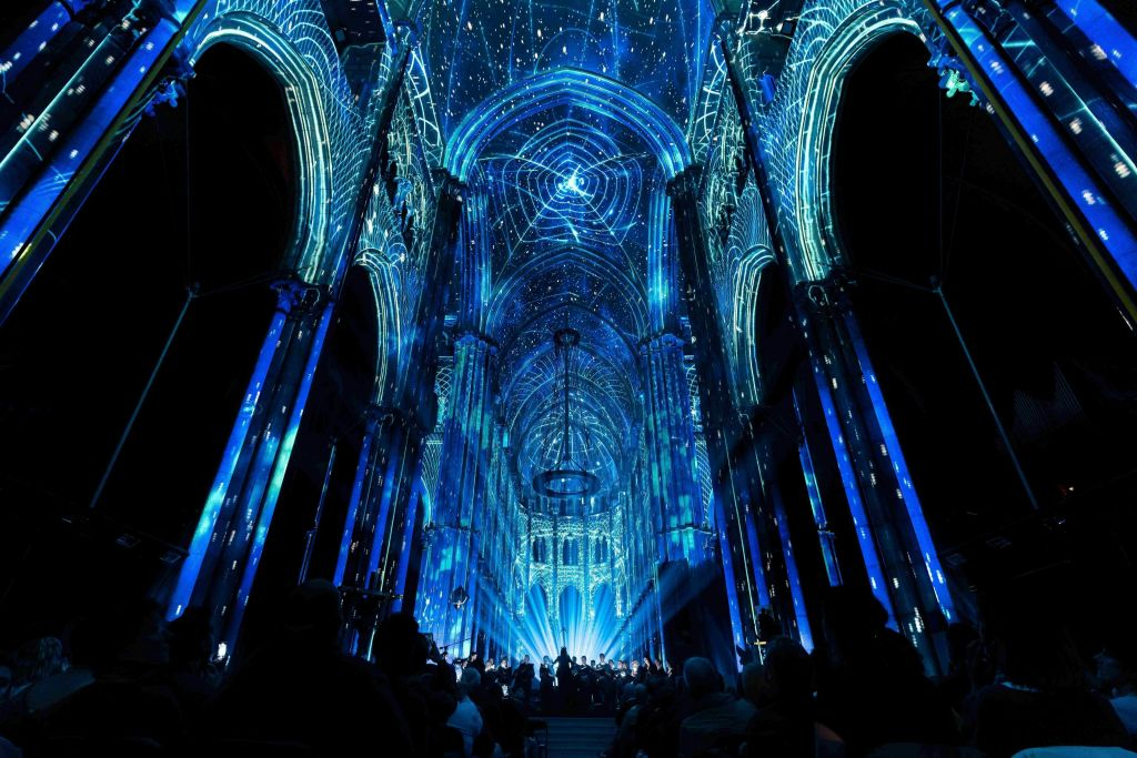Basilique de Rennes : Spectacle immersif son et lumière - LUMINISCENCE