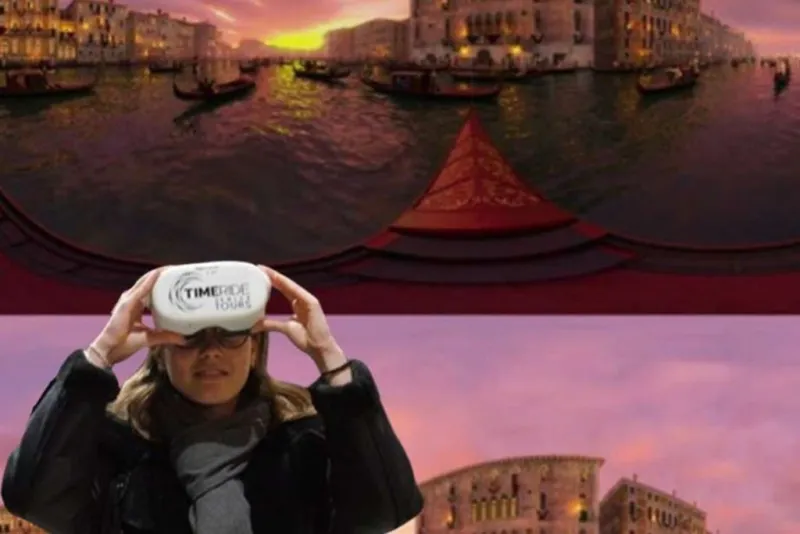Venezia: Tour guidato della galleria di gondole + esperienza VR