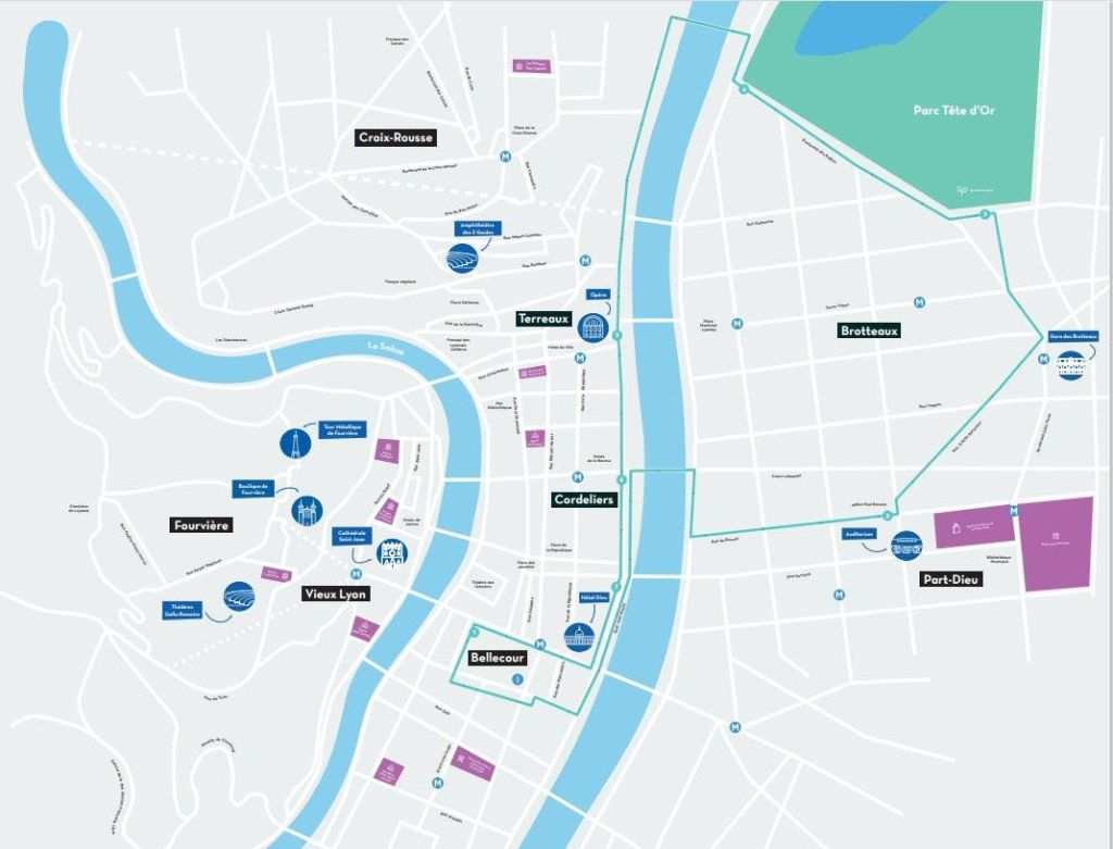 Lyon : Bus Hop-on Hop-off