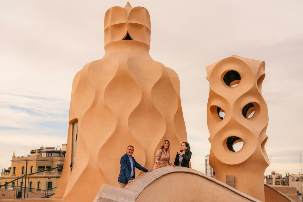 Casa Milà - La Pedrera: Tour guidato per piccoli gruppi + Un bicchiere di Cava