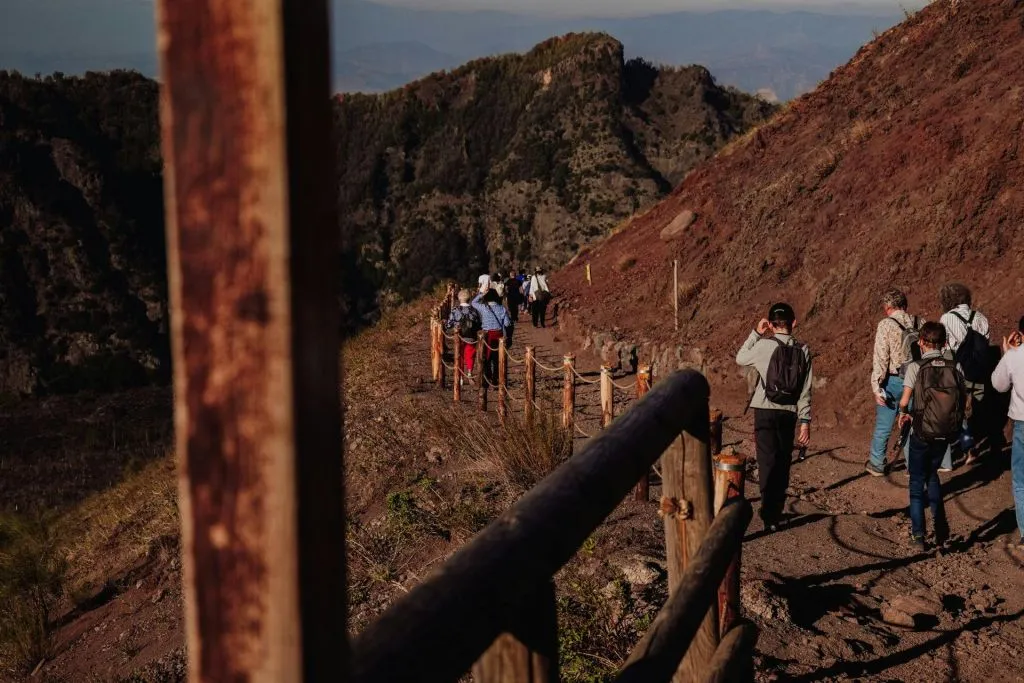 Pompei e il Vesuvio: Tour in giornata da Roma + treno andata e ritorno