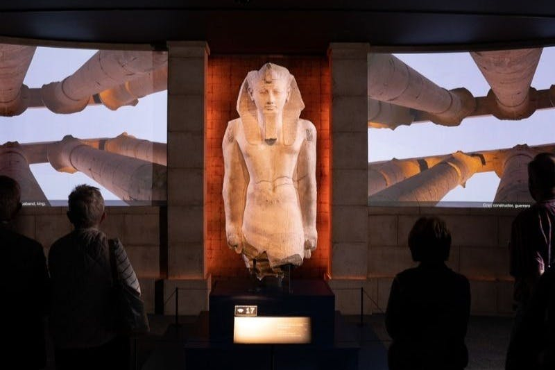 Ramsés e o ouro dos faraós - A exposição: bilhete de entrada
