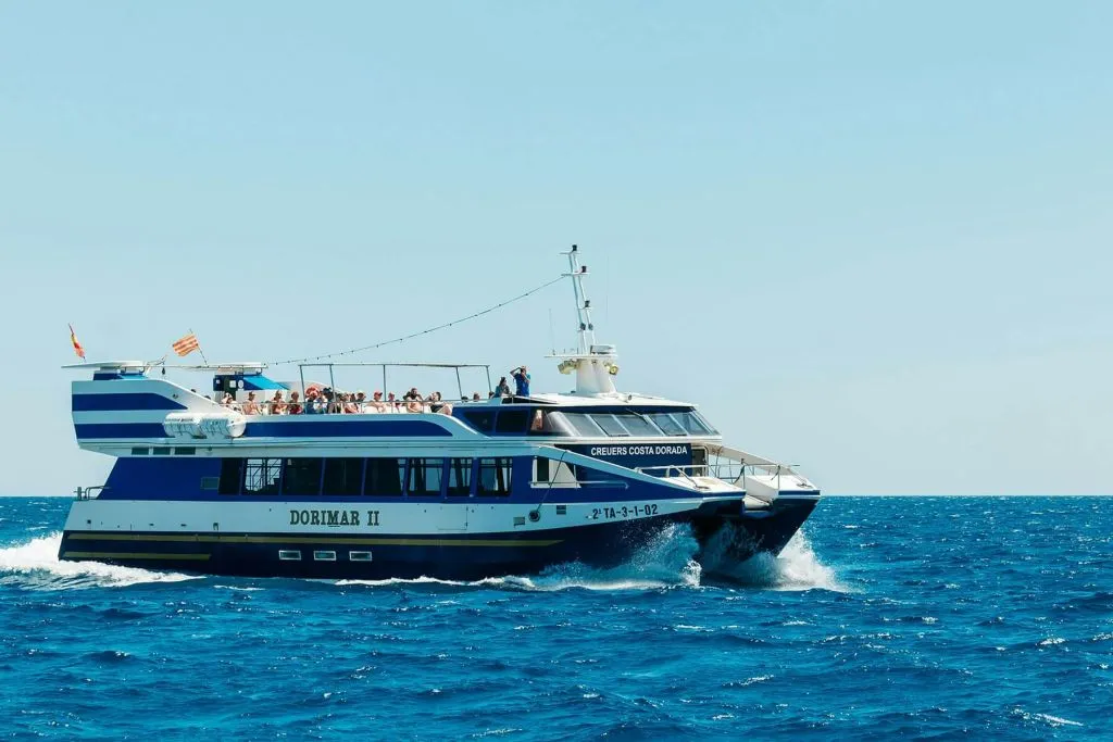 Cambrils: Ferry de ida y vuelta desde Salou