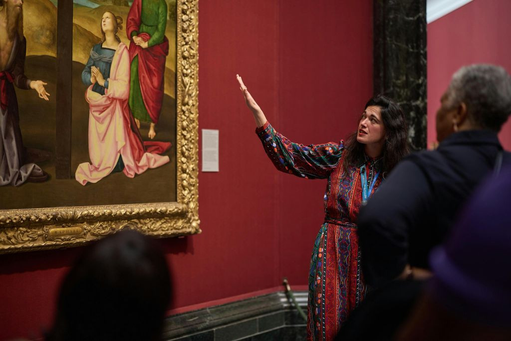 The National Gallery: Guided Tour + Aperitif Platter & Drink