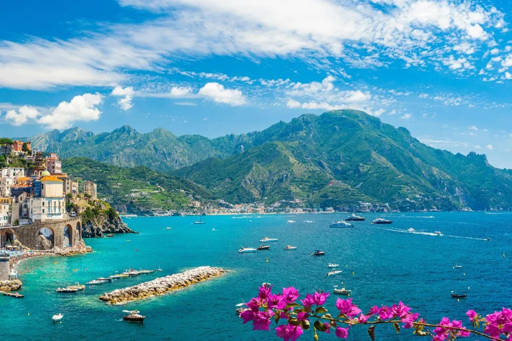 Sorrento, Positano e Amalfi: Tour guidato da Napoli + tour in barca