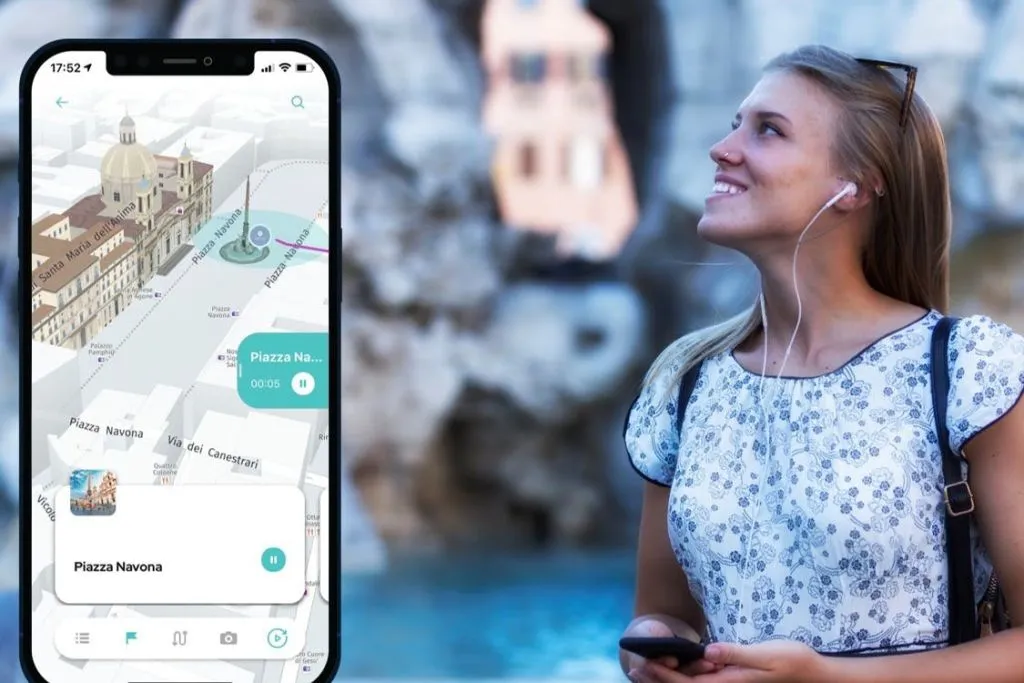 App Guida audio della città di Roma
