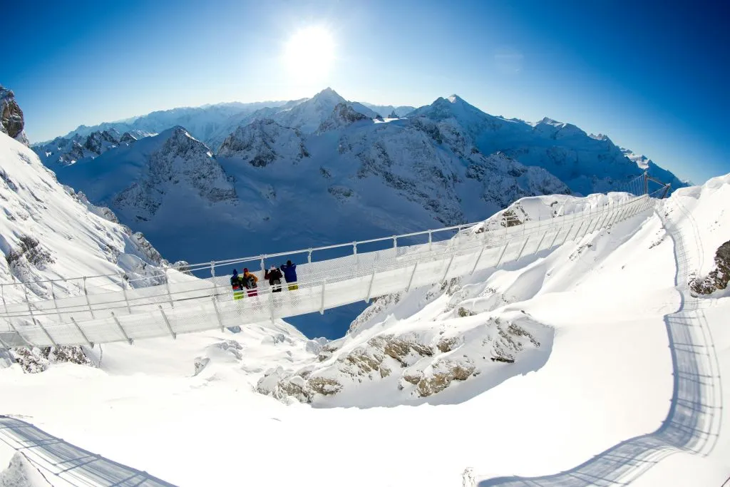 Monte Titlis, neve eterna e geleira: transporte a partir de Zurique