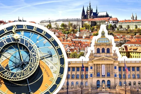 Prague Castle: National Museum & Astronomical Clock Tower