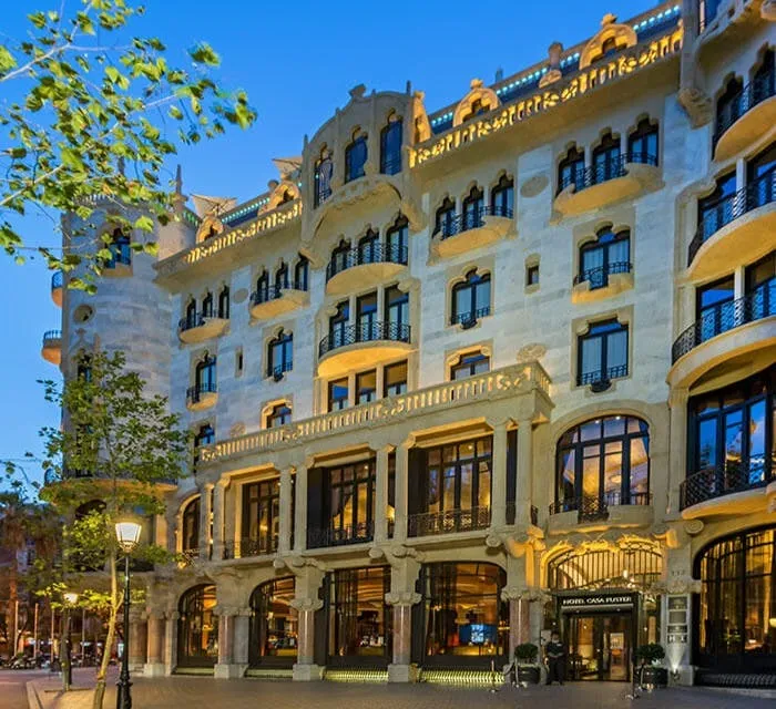 Tapa inspirada en Domènech en Casa Fuster