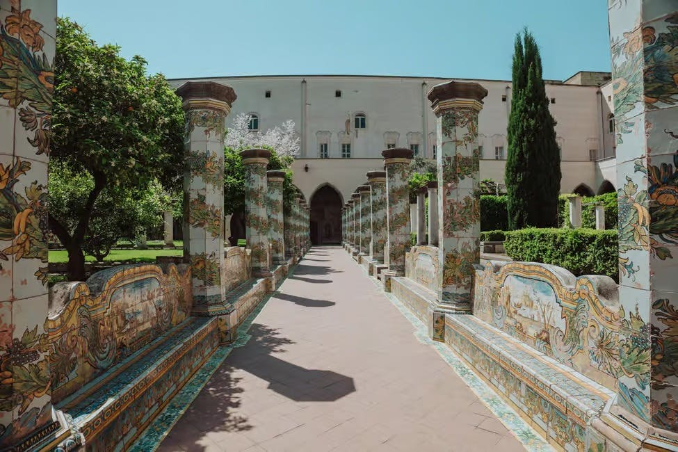 Chiostro di Santa Chiara: Tour guidato in italiano
