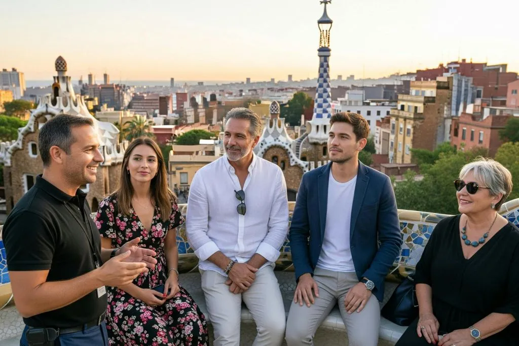 Park Güell y Sagrada Familia: Entrada sin colas + Tour guiado para grupos reducidos