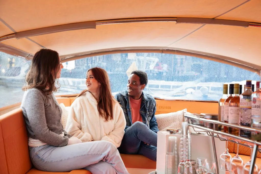 Amsterdam: Crucero de lujo en barco abierto
