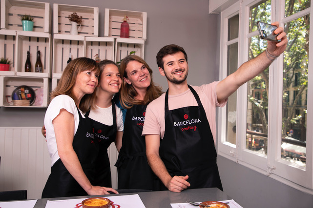 Barcelona Paella Cooking Class + La Boqueria Market Tour