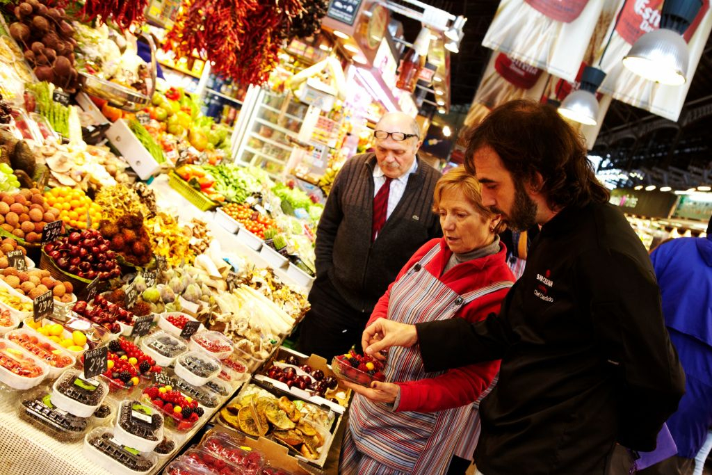 Barcelona Paella Cooking Class + La Boqueria Market Tour