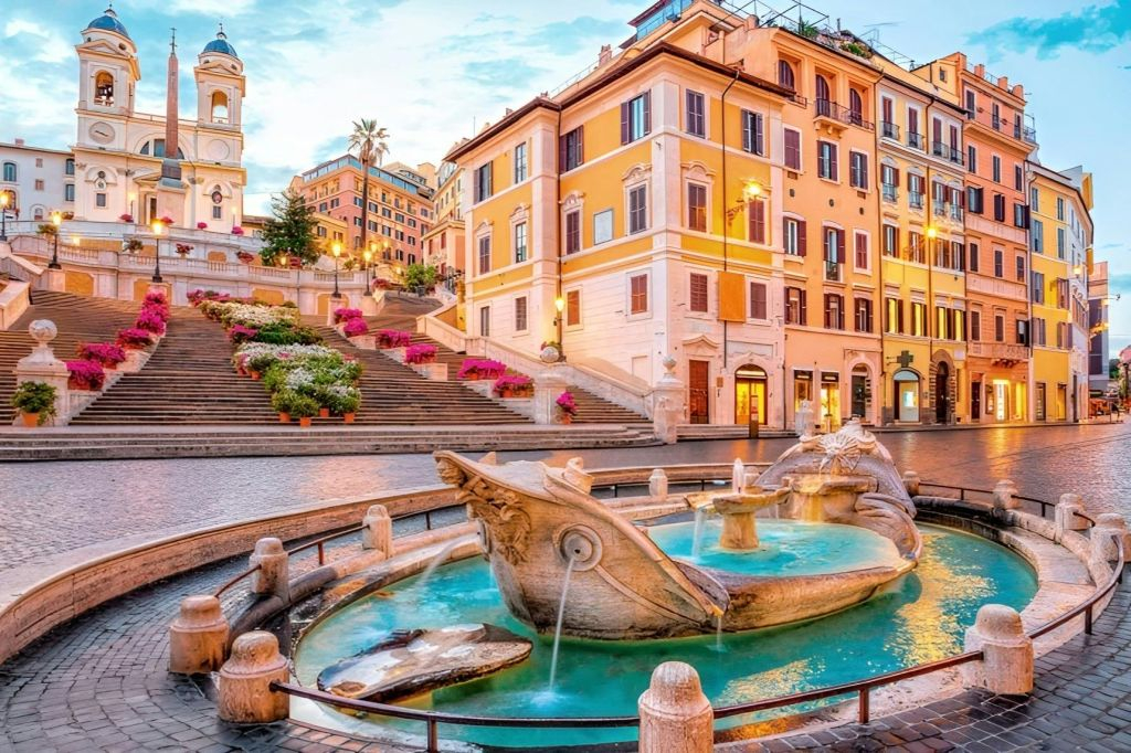 Pantheon, Fontana di Trevi, Piazza di Spagna e Piazza Navona: Tour guidato
