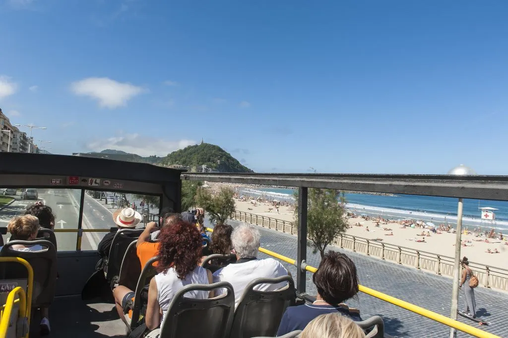 Bus turístico de San Sebastián