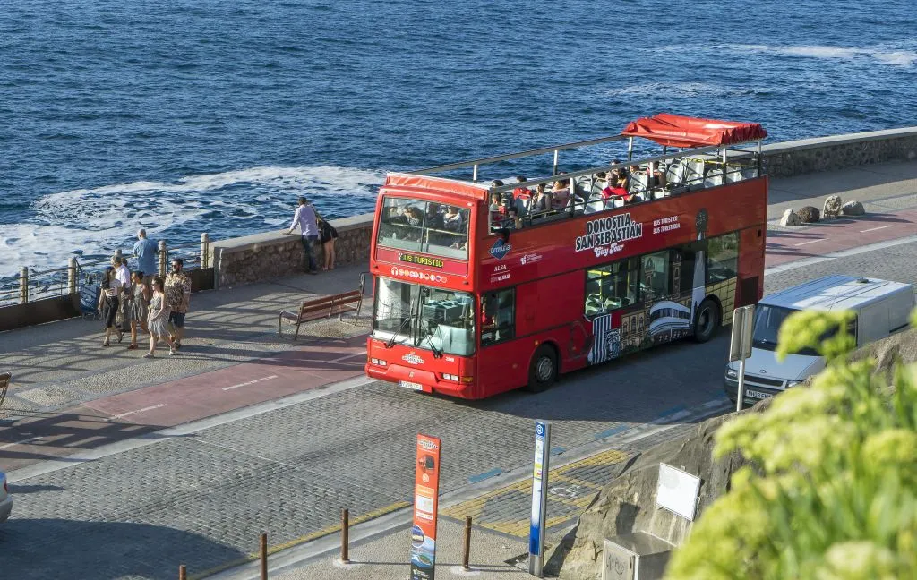 Bus turístico de San Sebastián