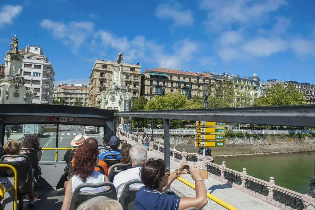 Bus turístico de San Sebastián