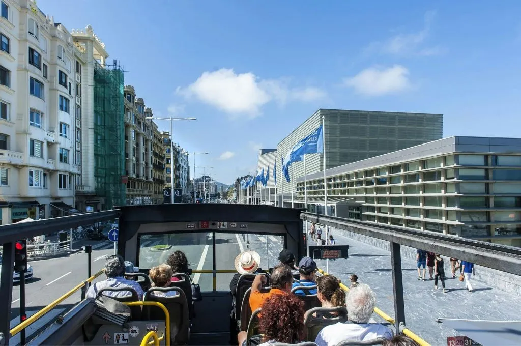Bus turístico de San Sebastián