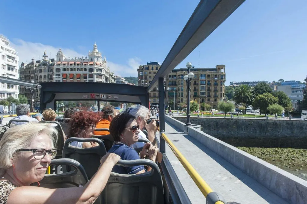 Bus turístico de San Sebastián