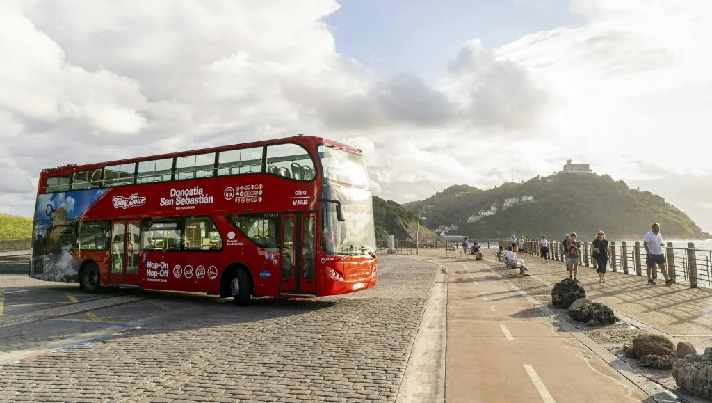 Bus turístico de San Sebastián