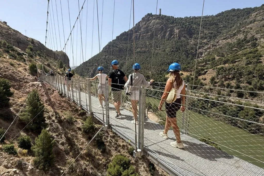 Caminito del Rey: Tour guiado + Transporte de ida y vuelta