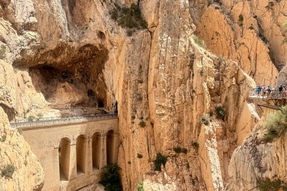 Caminito del Rey: Tour guiado + Transporte de ida y vuelta