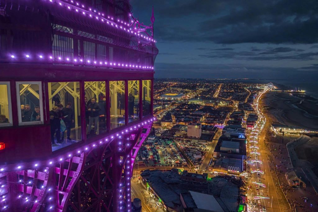 The Blackpool Tower: Tower Top Entry Ticket + 4D Cinema