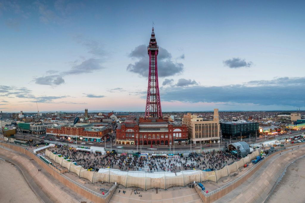 The Blackpool Tower: Tower Top Entry Ticket + 4D Cinema