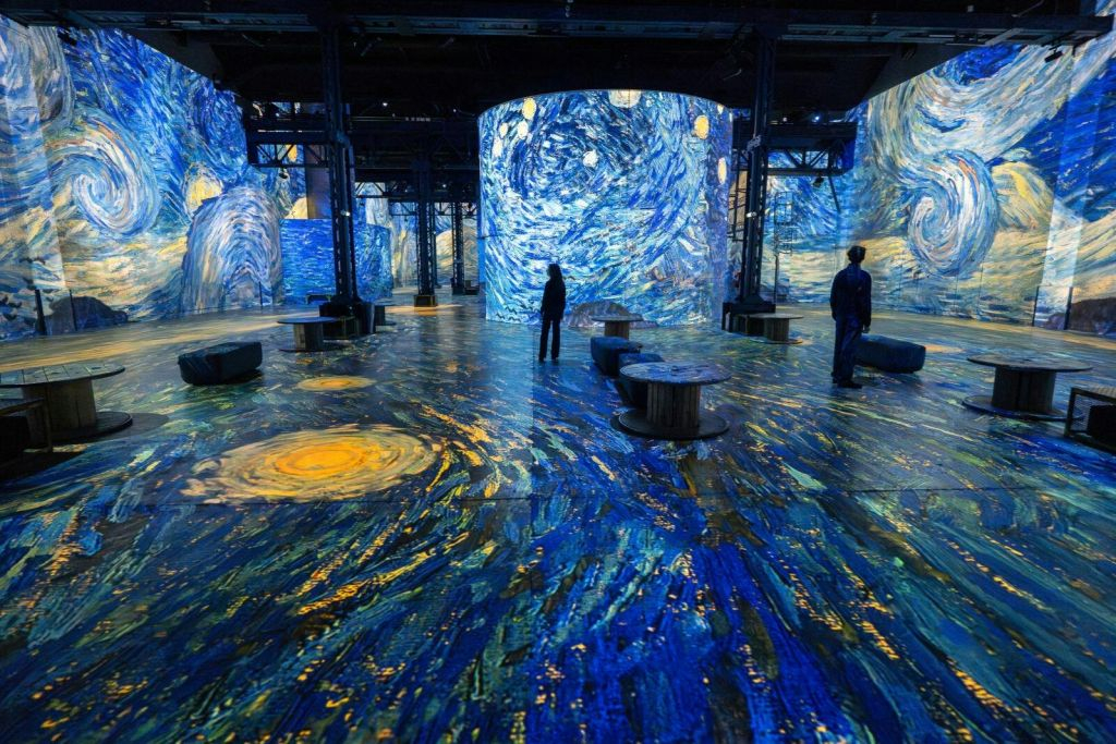 Atelier des Lumières : exposition Van Gogh