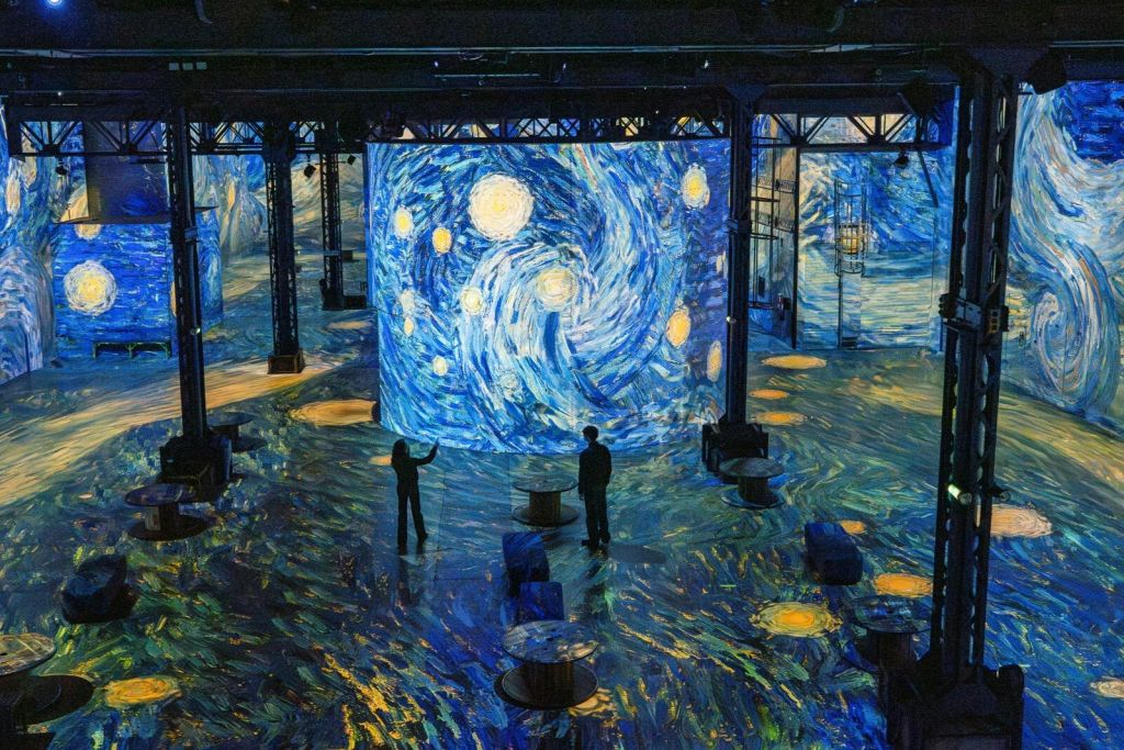 Atelier des Lumières : exposition Van Gogh