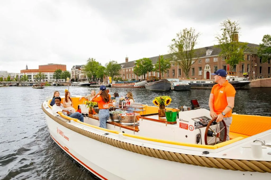 Ámsterdam: Paseo en barco de lujo por los canales desde la Casa de Ana Frank