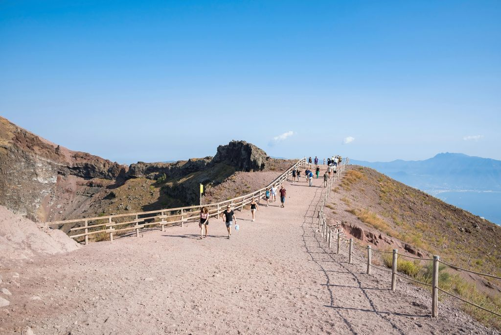 Monte Vesuvio: biglietto d'ingresso con accompagnamento + guida