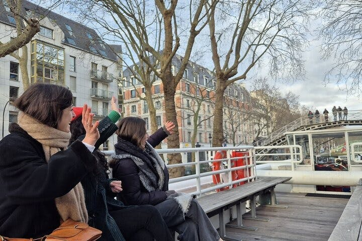 Canal Saint-Martin et Seine : croisière touristique guidée