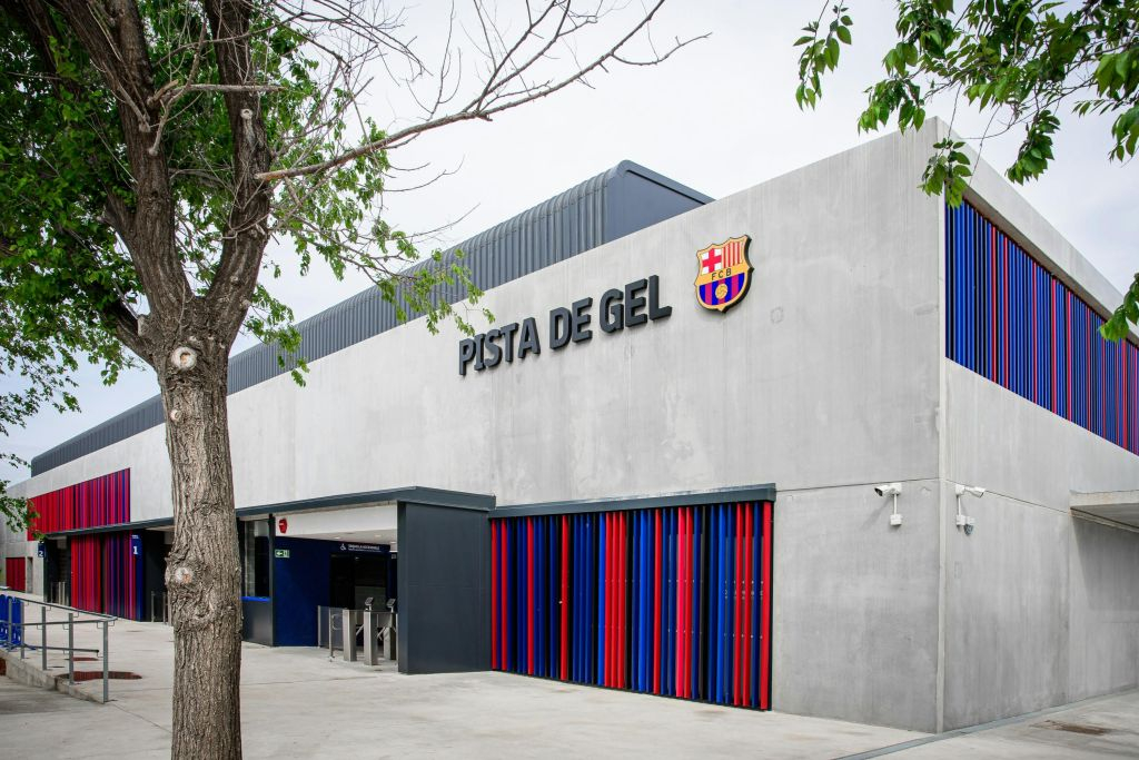 Pista de hielo del FC Barcelona: Entrada